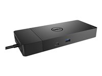 Dell WD19S - Dockningsstation - USB-C - HDMI, 2 x DP, USB-C - 1GbE - 180 Watt - med 3 years Basic Hardware Service with Advanced Exchange DELL-WD19S180W