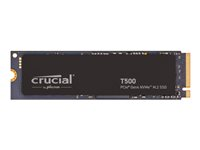 Crucial T500 - SSD - 2 TB - inbyggd - PCIe 4.0 (NVMe) CT2000T500SSD8