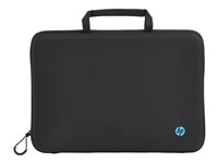 HP Mobility - Notebook-väska - 11.6" - svart - för Fortis 11 G9 Q Chromebook; Pro x360 Fortis 11 G10 Notebook, Fortis 11 G9 Notebook 4U9G8AA