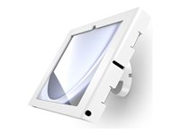 Compulocks Galaxy Tab A9+ Apex Enclosure Tilting Wall Mount - Monteringssats (hölje) - exponerad front-/bakre kamera och sensorer, lutande - för surfplatta - låsbar - vit - skärmstorlek: 11" - väggmonterbar - för Samsung Galaxy Tab A9+ 505W11GAPX9W