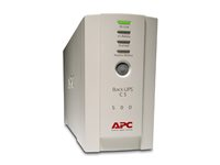 APC Back-UPS CS 500 - UPS - AC 120 V - 300 Watt - 500 VA - utgångskontakter: 6 - beige - för P/N: AR106SH4, AR106SH6, AR109SH4, AR109SH6, AR112SH4, AR112SH6, SCL500RM1UNC BK500