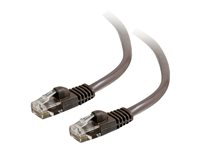 C2G Cat5e Booted Unshielded (UTP) Network Patch Cable - Patch-kabel - RJ-45 (hane) till RJ-45 (hane) - 5 m - UTP - CAT 5e - formpressad, hakfri, tvinnad - brun 83677