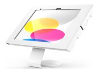 Compulocks Apex - Ställ - synliga kameror och sensorer fram/bak - för surfplatta - aluminium - vit - väggmonterbar, disk-monteringsbar - för Apple 10.9-inch iPad (10:e generation); iPad (A16) 111W209APXW