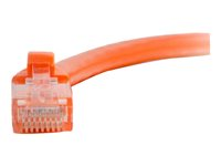 C2G Cat6 Booted Unshielded (UTP) Network Patch Cable - Patch-kabel - RJ-45 (hane) till RJ-45 (hane) - 2 m - UTP - CAT 6 - formpressad, hakfri, tvinnad - orange 83576