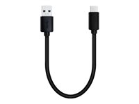 QNAP - USB-kabel - USB typ A (hane) till 24 pin USB-C (hane) - USB 3.0 - 20 cm CAB-U35G02MAC