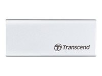 Transcend ESD260C - SSD - 500 GB - extern (portabel) - USB 3.1 Gen 2 - silver TS500GESD260C