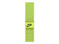 Apple Nike - Slinga för smart klocka - 46mm - 145 - 220 mm - volt stänk - för Watch Hermès Series 9, SE 3, Series 10, Series 11, Series 8, Series 9, Ultra 2, Ultra 3 MGD24ZM/A