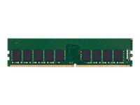 Kingston - DDR4 - modul - 16 GB - DIMM 288-pin - 3200 MHz / PC4-25600 - CL22 - 1.2 V - ej buffrad - ECC KTD-PE432E/16G
