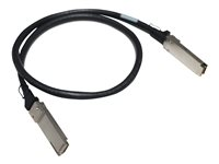 HPE Copper Cable - 100GBase direktkopplingskabel - QSFP28 (hane) till QSFP28 (hane) - 3 m - SFF-8665 - för Arista 7060; Cisco ONE Nexus 3232; FlexFabric 5950 32QSFP28; QFX Series QFX10002, QFX5200 845406-B21