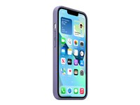 Apple - Baksidesskydd för mobiltelefon - med MagSafe - läder - blåregn - för iPhone 13 MM163ZM/A