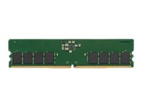 Kingston - DDR5 - modul - 16 GB - DIMM 288-pin - 4800 MHz / PC5-38400 - CL40 - 1.1 V - ej buffrad - icke ECC - för Dell OptiPlex 7000; Lenovo ThinkCentre M80s Gen 3; M80t Gen 3; M90s Gen 3; M90t Gen 3 KCP548US8-16