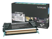Lexmark - Lång livslängd - svart - original - tonerkassett LRP - för Lexmark CS736dn, CS748de 24B5807