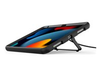 Compulocks iPad 10.9" 10th Gen Secured Kickstand - Stötsskydd för surfplatta - fällbart ställ - gummi - svart - för Apple 10.9-inch iPad (10:e generation) 109KS01KL