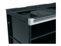 Middle Atlantic C5 Series Credenza Rack - Rack front panel mount (vented) - vit C5-VENT1-WH