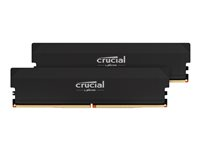 Crucial Pro - Overclocking Edition - DDR5 - sats - 32 GB: 2 x 16 GB - DIMM 288-pin - 6000 MHz / PC5-48000 - CL36 - 1.35 V - ej buffrad - svart CP2K16G60C36U5B