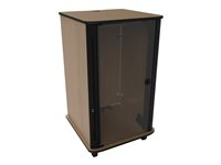 Middle Atlantic RFR Series - Rack skåp - kensington lönn - 24U - 19" RFR-2428E1