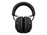 Logitech G Pro X - Headset - fullstorlek - LIGHTSPEED - trådlös - ljudisolerande 981-000907