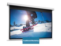 Da-Lite DescenderPro - Projektorduk - takmontering - motoriserad - 135" (342 cm) - 16:10 - Matte White - RAL 9016 10144801