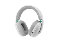 Logitech G G325 - Headset - fullstorlek - Bluetooth / LIGHTSPEED - trådlös - USB-C via Bluetooth-adapter - vit 981-001531