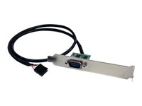 StarTech.com Motherboard Serial Port - Internal - 1 Port - Bus Powered - FTDI USB to Serial Adapter - USB to RS232 Adapter (ICUSB232INT1) - Seriell adapter - USB 2.0 låg profil - RS-232 ICUSB232INT1