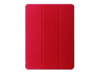 OtterBox React Series - Vikbart fodral för surfplatta - ultraslim - svart, röd - för Apple 10.9-inch iPad (10:e generation) 77-92190