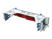 HPE 2SFF SAS/SATA 12G Basic Carrier x16 Slot 3 Primary/Secondary Riser Kit - Kort för stigare - för ProLiant DL380 Gen10 Plus, DL380 Gen10 Plus Network Choice P26920-B21