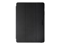 OtterBox React Folio Series - Vikbart fodral för surfplatta - svart - för Samsung Galaxy Tab S9 FE+ 77-95367