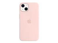 Apple - Baksidesskydd för mobiltelefon - med MagSafe - silikon - chalk pink - för iPhone 13 MM283ZM/A