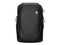 Alienware Horizon Travel Backpack 18 - Ryggsäck för bärbar dator - upp till 18" - GalaxyWeave black - 3 Years Basic Hardware Warranty AWBP-AW724P-18