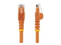 StarTech.com 7m CAT6 Ethernet Cable, 10 Gigabit Snagless RJ45 650MHz 100W PoE Patch Cord, CAT 6 10GbE UTP Network Cable w/Strain Relief, Orange, Wiring is UL Certified/TIA - Category 6 - 24AWG (N6PATC7MOR) - Patch-kabel - RJ-45 (hane) till RJ-45 (hane) - 7 m - UTP - CAT 6 - hakfri - orange N6PATC7MOR
