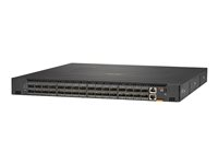 HPE Aruba 8325-32C - Switch - L3 - Administrerad - 32 x 100 Gigabit QSFP28 / 40 Gigabit QSFP+ - bakre till främre luftflödet - rackmonterbar - TAA-kompatibel JL627A#ABB