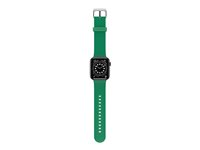 OtterBox All Day Comfort - Band för smart klocka - 42/44/45mm - green juice - för Apple Watch (42 mm, 44 mm, 45 mm) 77-93681
