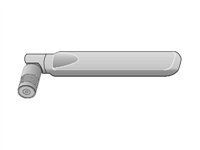 Cisco Multiband Swivel-Mount Dipole Antenna - Antenn - rundstrålande - för Cisco 1811, 1812, 1841 AIR-ANTM2050D-R=