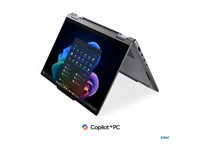 Lenovo ThinkPad X1 2-in-1 Gen 11 Aura Edition - Copilot+ PC - 14" - Intel Core Ultra X7 - 368H - Intel Evo vPro Enterprise Platform - 64 GB RAM - 1 TB SSD - 4G/5G-uppgraderingsbar - nordiskt (danska/finska/norska/svenska) 21V9001NMX