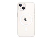 Apple - Baksidesskydd för mobiltelefon - med MagSafe - polykarbonat - klar - för iPhone 13 MM2X3ZM/A