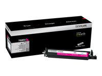 Lexmark 700D3 - Magenta - original - framkallningssats LCCP - för Lexmark C2132, CS310, CS317, CS417, CS517, CX317, CX410, CX417, CX510, CX517, XC2130 70C0D30