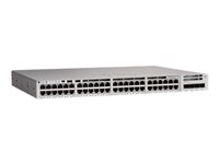 Cisco Catalyst 9200L - Network Essentials - switch - L3 - 48 x 10/100/1000 + 4 x gigabit SFP (upplänk) - rackmonterbar C9200L-48T-4G-E