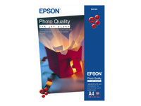 Epson Photo Quality Ink Jet Paper - Matt - bestruket - kritvit - A4 (210 x 297 mm) - 102 g/m² - 100 ark papper - för EcoTank ET-2810, 2815, 2825, 2826, 2850, 2851, 2856, 4800, 4850; SureColor SC-P700, P900 C13S041061
