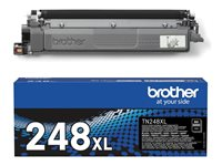 Brother TN248XLBK - Lång livslängd - svart - original - box - tonerkassett - för Brother DCP-L3520, DCP-L3560, HL-L3220, HL-L3240, HL-L8240, MFC-L3760, MFC-L8390 TN248XLBK
