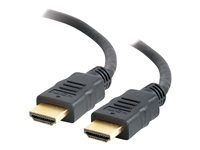 C2G 12ft 4K HDMI Cable with Ethernet - High Speed HDMI Cable - M/M - HDMI-kabel med Ethernet - HDMI hane till HDMI hane - 3.66 m - skärmad - svart 50611