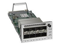 Cisco - Expansionsmodul - 10 Gigabit SFP+ / SFP (mini-GBIC) x 8 - för Catalyst 3850-12X48U-E, 3850-12X48U-S, 3850-24XS-E, 3850-24XS-S, 3850-24XU-E, 3850-24XU-S C3850-NM-8-10G=