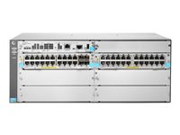 HPE Aruba 5406R 44GT PoE+ / 4SFP+ (No PSU) v3 zl2 - Switch - Administrerad - 44 x 10/100/1000 (PoE+) + 4 x 1 Gigabit / 10 Gigabit SFP+ - rackmonterbar - PoE+ JL003A