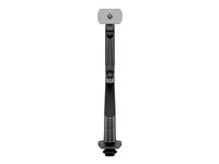 Multibrackets M - Monteringssats (bordsfäste, VESA-platta, enkel arm med gassträva) - artikulerande - för böjd LCD-skärm - aluminium - svart - skärmstorlek: 49" - för Samsung Odyssey G9 (49 tum) 7350105213281