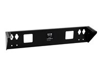 Eaton Tripp Lite Series Wallmount Rack 2U Vertical Rack Bracket 175lb Capacity - Monteringsfäste - väggmontering - svart - 2U - 19" SRWALLBRKT2U