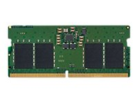 Kingston - DDR5 - modul - 8 GB - SO DIMM 262-pin - 4800 MHz / PC5-38400 - CL40 - 1.1 V - ej buffrad - icke ECC - för Dell Inspiron 14, 16; Precision 34XX, 7770; Lenovo IdeaPad Gaming 3 16 KCP548SS6-8