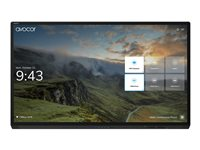 Avocor AVG-8560 - 85" Diagonal klass G Series LED-bakgrundsbelyst LCD-skärm - interaktiv - med pekskärm (multitouch) - 4K UHD (2160p) 3840 x 2160 - direktupplyst LED - med Logitech Rally Bar AVO-AVG-8560-RB