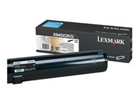 Lexmark - Lång livslängd - svart - original - tonerkassett LCCP - för Lexmark X940e, X940e Page Plus Solution, X945e, X945e Page Plus Solution X945X2KG