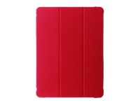 OtterBox React Series - Vikbart fodral för surfplatta - ultraslim - svart, röd - för Apple 10.9-inch iPad (10:e generation) 77-92193