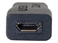 C2G USB 2.0 USB Type C to USB Micro B Adapter M/F - USB C to Phone Black - USB-adapter - mikro-USB typ B (hona) till 24 pin USB-C (hane) - USB 2.0 - formpressad - svart 28869