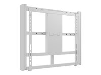 Multibrackets M Motorized Wallmount HD - Monteringssats (väggfäste) - för platt panel - vit 7350073731152